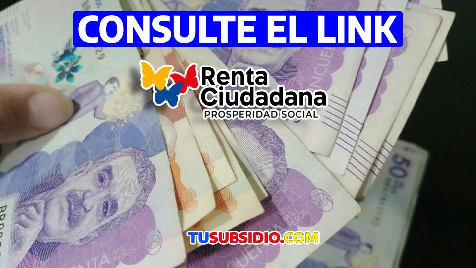 Información Renta Ciudadana pagos 2023 suspendidos y aplazados.