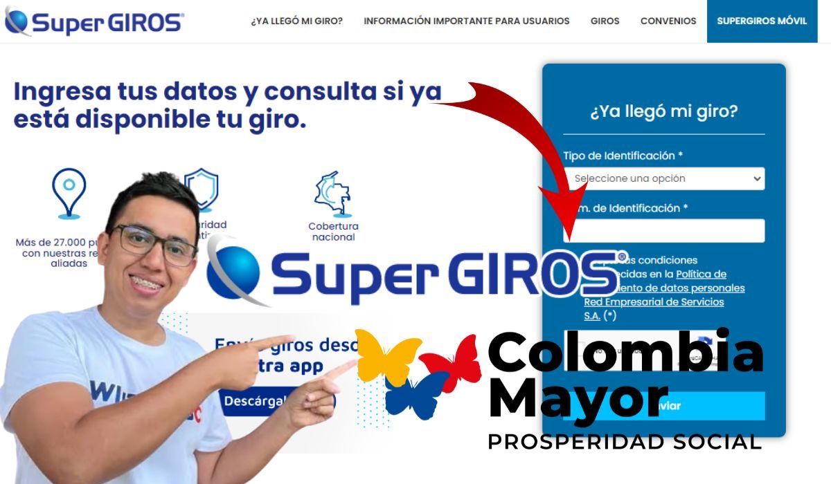 Recibe tu Subsidio Colombia Mayor Fácilmente a través de SuperGIROS